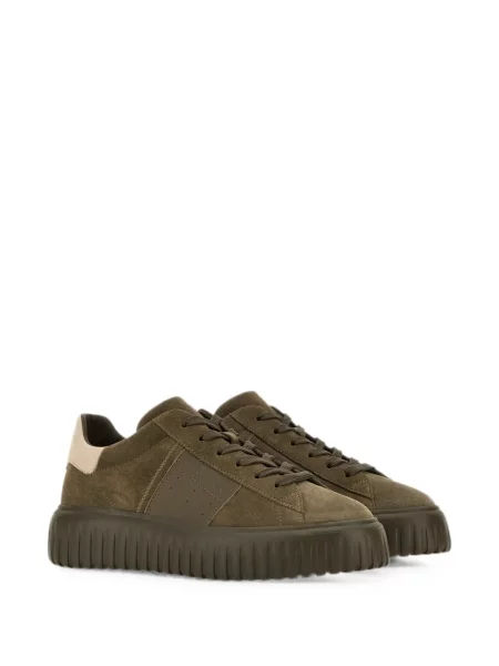 Sneakerși Hogan cu dungi verde