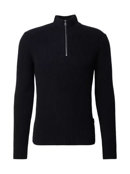 REPLAY Pulover Masche' negru