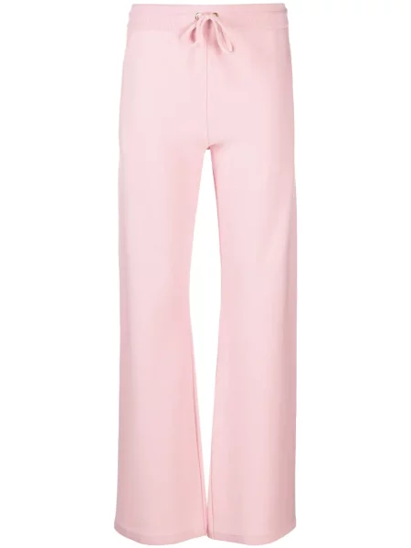Pantaloni Versace tricotate roz