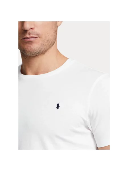 Polo Ralph Lauren Koszulki Mężczyzna XL Polo T-Shirt biały