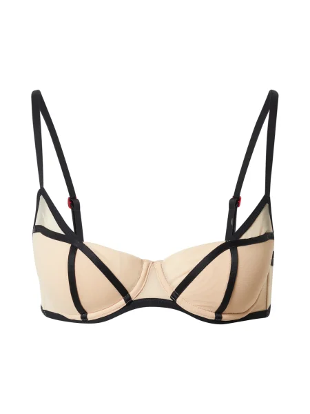 Scandale éco-lingerie Melltartó testszínű fekete