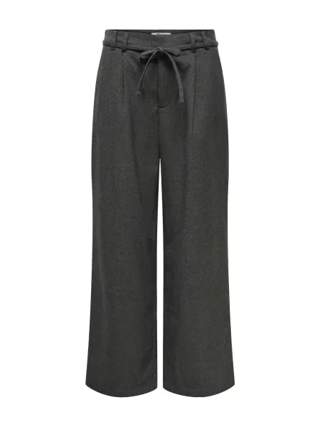 ONLY Pantaloni cutați ONLBETTY închis gri