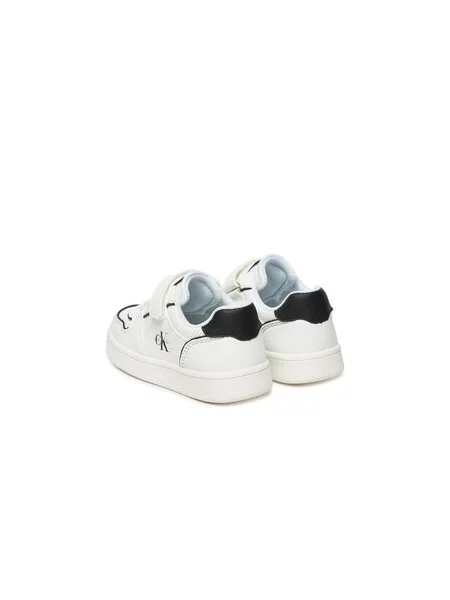 Calvin Klein Tenisice Low Cut Lace-Up/Velcro S bijela