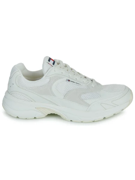 Pantofi Tommy Jeans alb