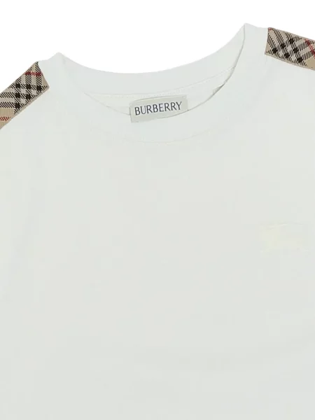 Dětské tričko Burberry bílé