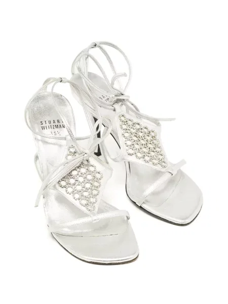 Sandale Stuart Weitzman argintiu