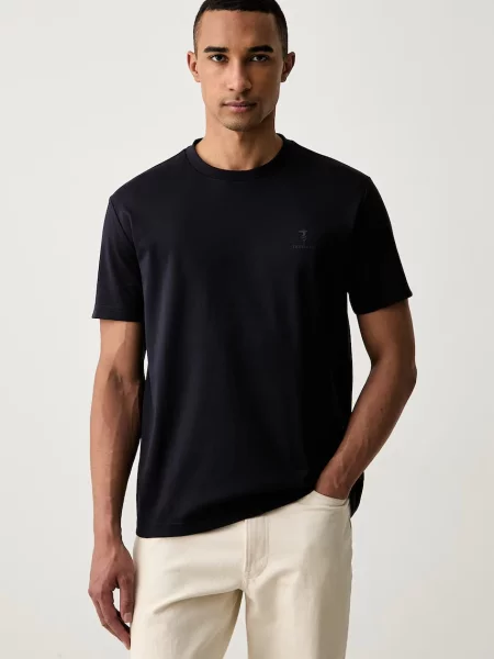 Trussardi tricou basic pentru bărbați din cu