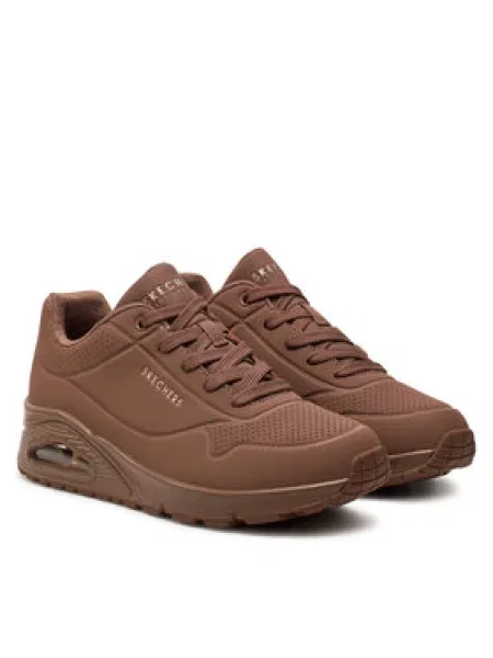 Skechers Sneakersy Uno Stand on Air BRN hnědá