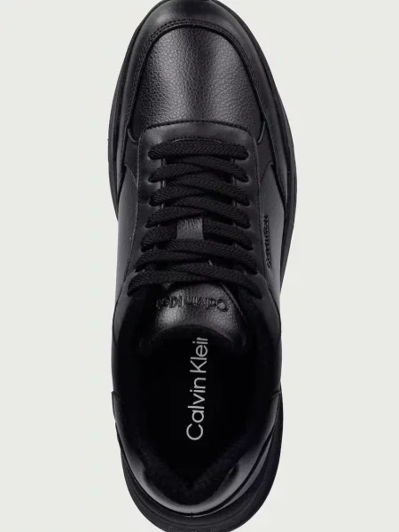 Calvin Klein Sportcipők City Runner Laceup Lth Mix fekete