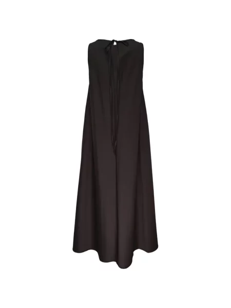 Rochie maxi Lee Mathews în linie A negru