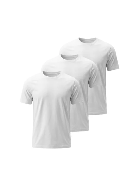 TEESHOPPEN Cămașă Muscle T alb