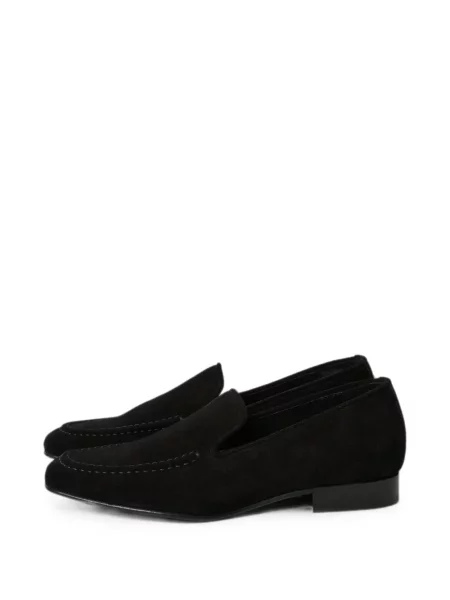 Pantofi loafer Studio Nicholson din piele de căprioară negru