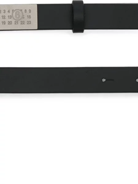 Cu centură curea Mm6 Maison Margiela negru