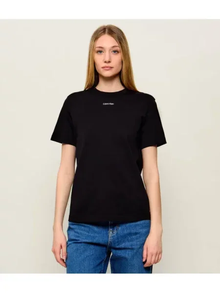 Calvin Klein Póló | Relaxed fit fekete