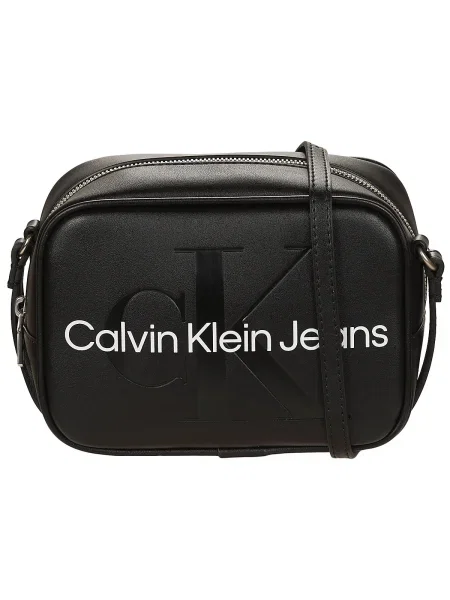 Calvin Klein Jeans Válltáska / fehér fekete