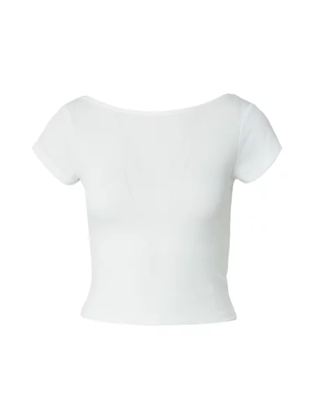 ABOUT YOU Tricou Layla murdar alb