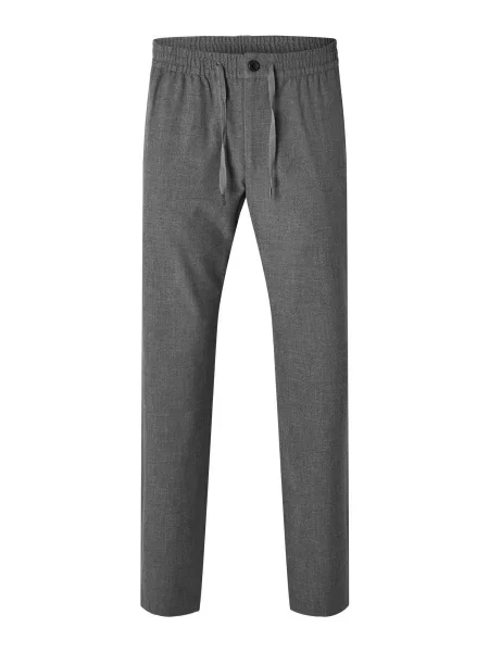 SELECTED Pantaloni eleganți SLHROBERT închis gri