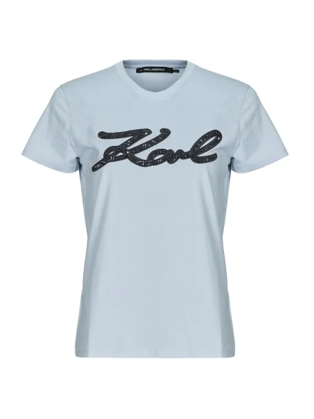 Tricou Karl Lagerfeld albastru