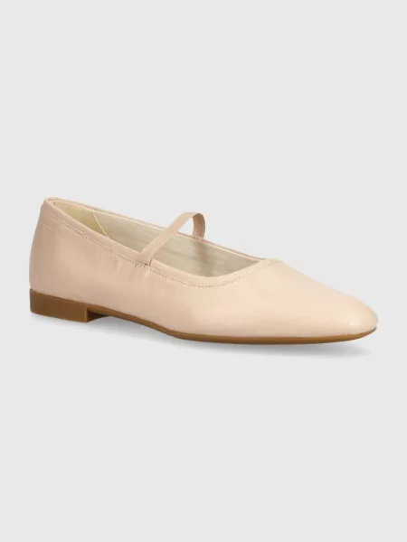 Кожени балеринки Vagabond Shoemakers SIBEL розово