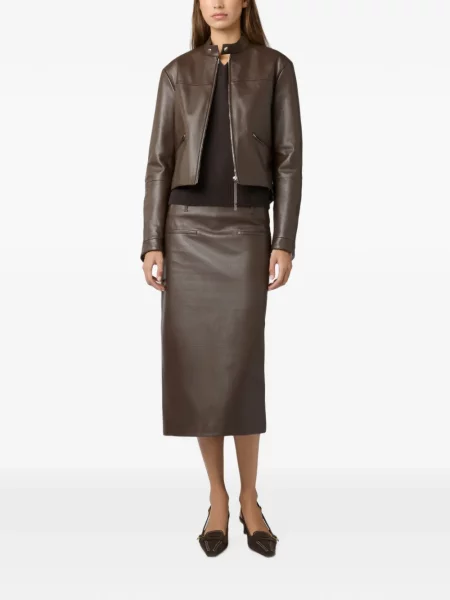Geanta de piele Tod's maro