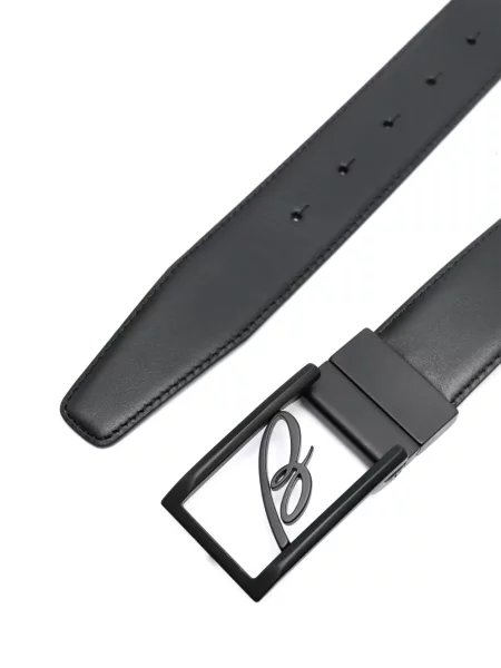 Curea Brioni din piele negru