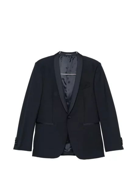 Costum Carlo Pignatelli cu rever albastru