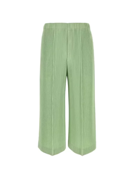 Decupat pantaloni Homme Plisse Issey Miyake verde