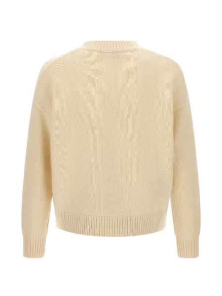 Pulover Marant Etoile cu autograf alb