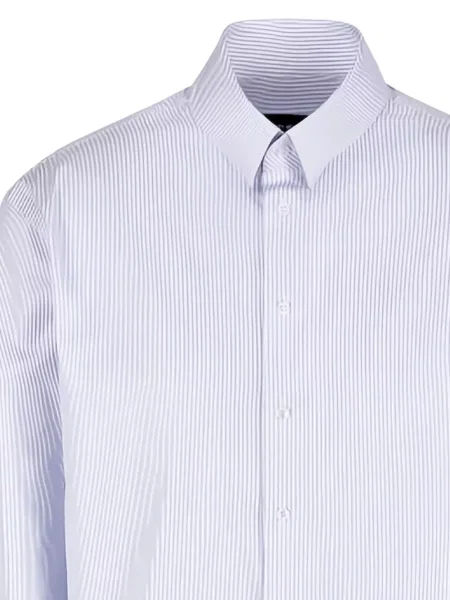 Csíkos hosszú ing Giorgio Armani fehér