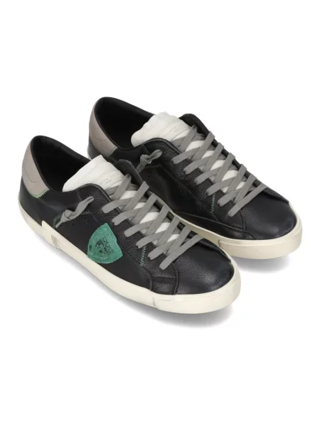 Buty do tenisa Philippe Model skórzane do tenisa czarne