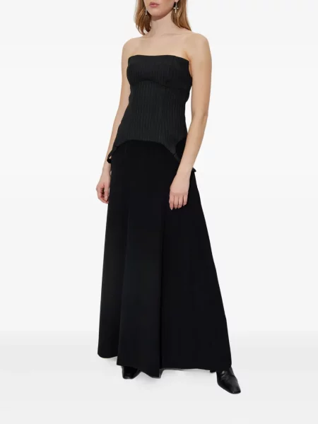 Rochie Misbhv cu dungi de costum negru