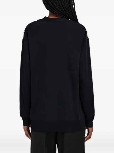 Cardigan Ferragamo cu imagine cu model zebră negru