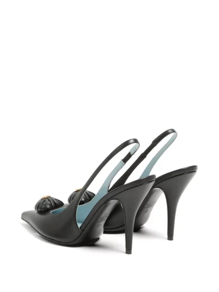 Pantofi cu toc Valentino Garavani slingback negru