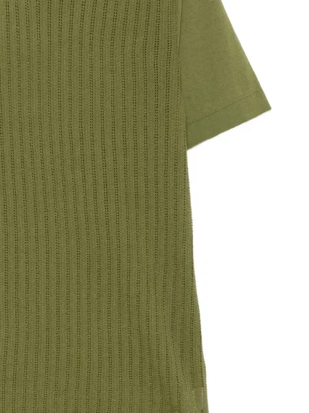 Gulerat tricou polo Cenere Gb verde