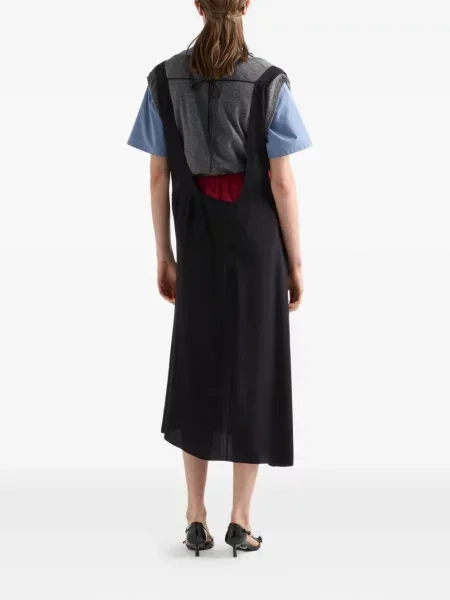 Rochie Prada din satin negru