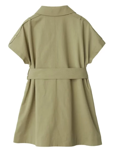 Рокля Burberry зелено