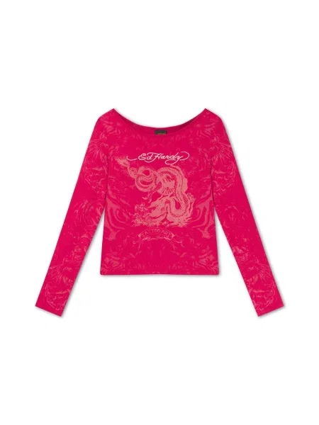 Ed Hardy Tricou roz