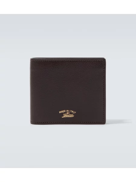 Portofel Gucci din piele maro