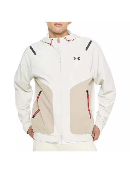 Kurtka dresowa Under Armour UNSTOPPABLE LC biała