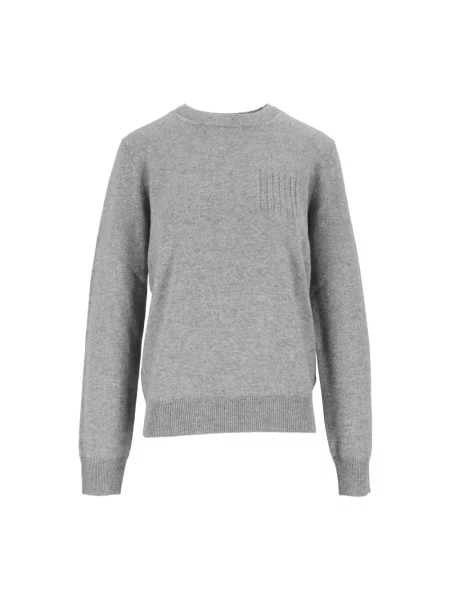 Dzianinowy sweter Peserico szary