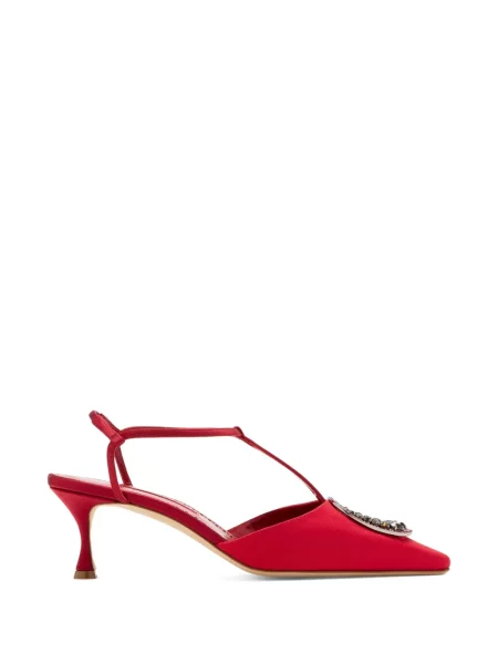 Pantofi cu toc Manolo Blahnik roșu