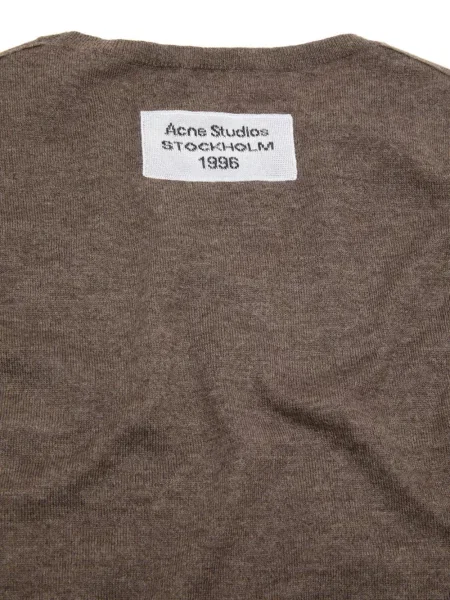 Pulover Acne Studios lung maro