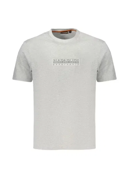Tricou Napapijri cu imagine gri