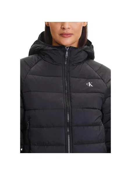 Geacă de blugi Calvin Klein Jeans negru