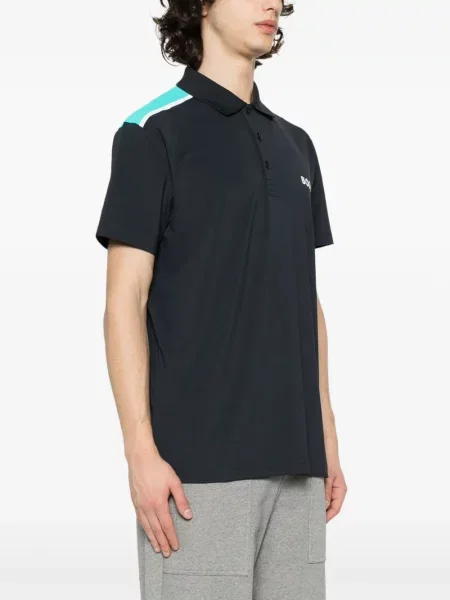 Polo Boss με σχέδιο μπλε