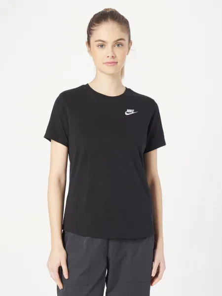 Nike Sportswear Tricou negru alb