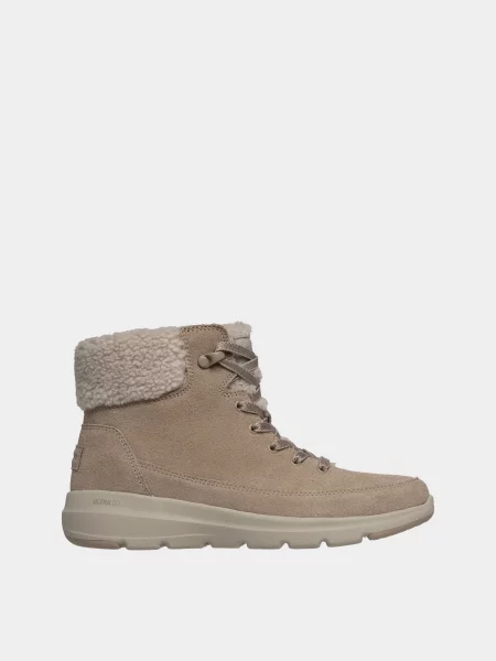 Замшевые ботинки Skechers черные