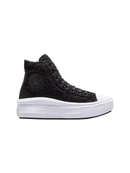 Členkové topánky Converse čierna