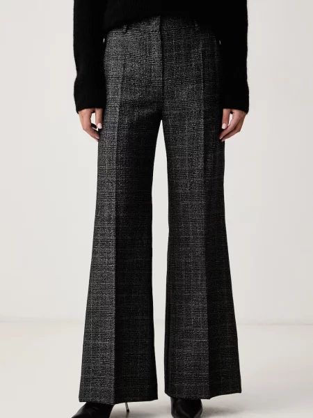 Weekend Max Mara pantaloni pentru femei din lână WKDPACCA gri