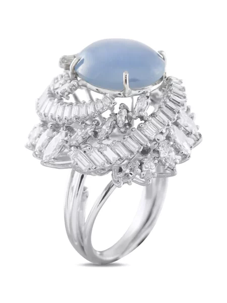 Diamant inel Lb Exclusive argintiu